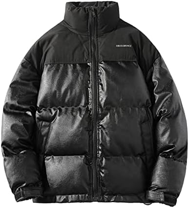 Jaquetas acolchoadas para homens de inverno de jaquetas de jacaces leves leve