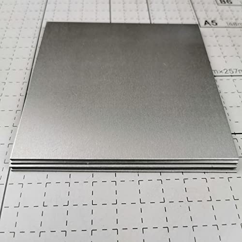 1pcs 100x100mm Ni 99,9% Alta placa de níquel pura grossa de 0,3 mm a 5 mm de níquel de níquel de níquel para pesquisa científica para pesquisa científica