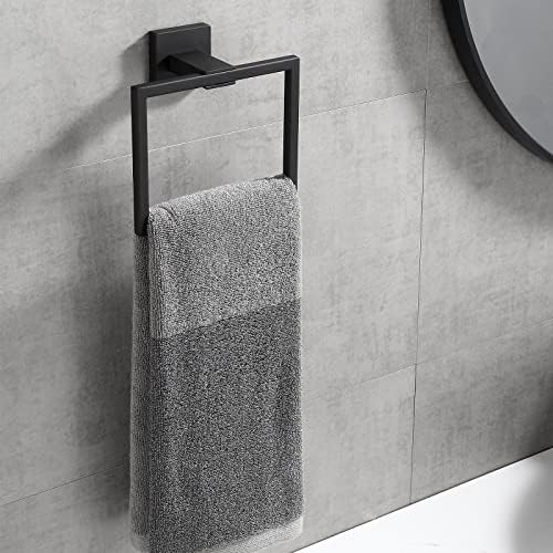 Anel de toalha de banheiro orlif Sus 304 Barra de toalha quadrada de aço inoxidável ， Toalheiro