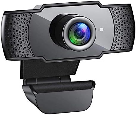 Webcam com microfone - PC Webcam portátil, plugue e reproduz webcam para a classe on -line 720p HD,