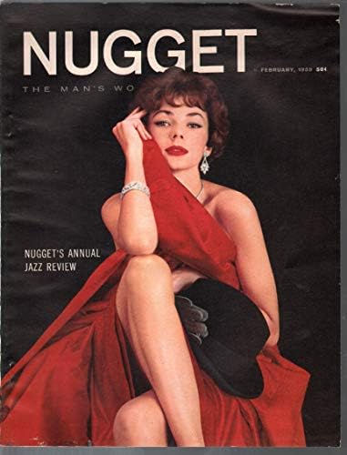 Lot de revista Nugget 1950'S-Playboy IMITATOR-CHESECAKE-15 EMPLOSE