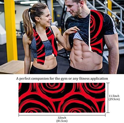 Deyya 2 pacote de pacote de resfriamento Microfiber Sweat Sport Sport Towels Tone para treino Gym