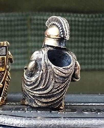 Paracord contas espartano guerreiro grego - colapso paracord cordão de bronze