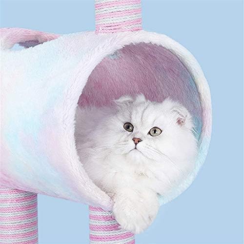 Fancy & Beauty New 2021 Grande condomínio de gato, moldura de escalada de gato sisal com postes de arranhões,