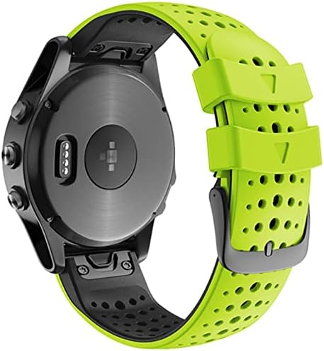 Daikmz Sport Silicone Watch Band Band Strap para Garmin Fenix ​​7 6 6 Pro Fenix ​​5 Forerunner 935