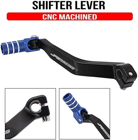 CNC Billet Aluminum Blue Gear shifter Pedal Shift Levaver Arm para motocicleta YZ125/250 2005-2021 YZ125X 2017-2021