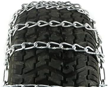 A ROP SHOP | 2 Corrente de pneus de ligação para o artesão 18x8.5x8 Frente e 26x12x12 Tractor de pneu traseiro