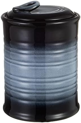 NiHow Cerâmica Jarra de armazenamento de alimentos: recipiente de 47 fl oz com tampa de cerâmica apertada