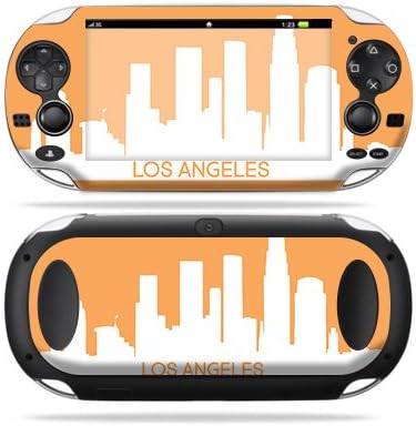 Mightyskins Skin Compatível com Sony PS Vita - Los Angeles | Tampa protetora, durável e exclusiva do encomendamento de vinil | Fácil de aplicar, remover e alterar estilos | Feito nos Estados Unidos