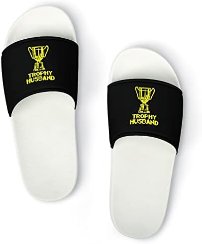 Trophy House House Sandals não deslizam chinelos de dedos do dedo do pé para massagem Banho de Spa
