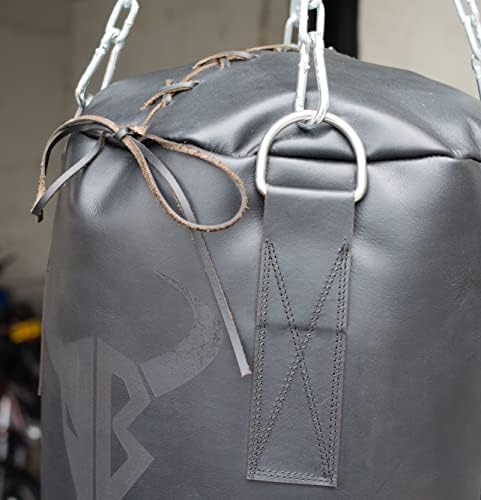 Saco de pancadas pesadas de couro personalizado de 100 libras Taekwondo, Kickboxing, Martial Arts MMA