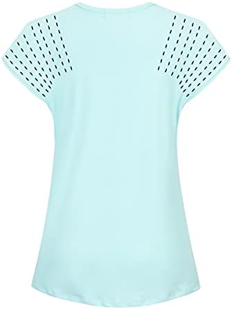 Camisas de pólo de golfe feminino moydan V de pescoço camisetas esportivas atléticas de tênis de pescoço