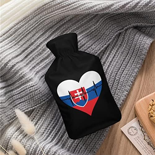 Amor Eslováquia batida de água quente com tampa macia Tampa de água quente Saco de injeção de