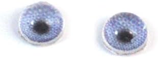 4mm minúsculo azul natural de vidro humano parto de pequenos cabochons planos para escultura de