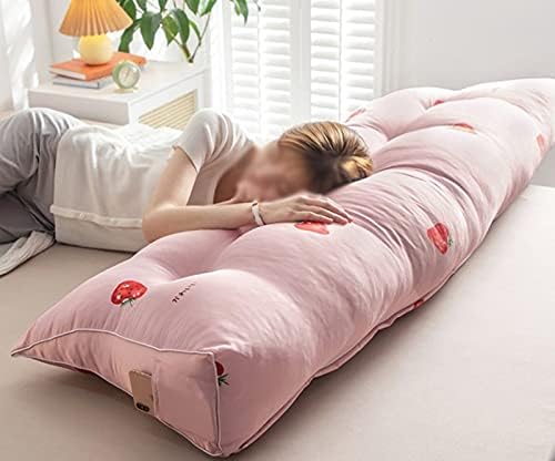 Eyhlkm lavável desenho animado fofo travesseiros longos Alta Casca Qulaity Cushion único Tatami Bedra -Backrest