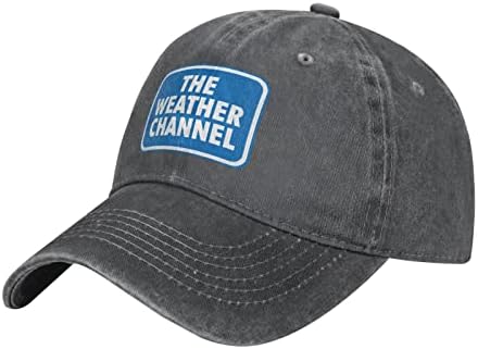 Nagris Cowboy Hat Hat Boven Trucker Dad Presente Fechamento de fivela ajustável The Weather_Channel Casquette Unisex