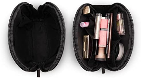 Pequeno bolsa de maquiagem, organizador cosmético de viagem com zíper para mulheres e meninas, mulheres indianas