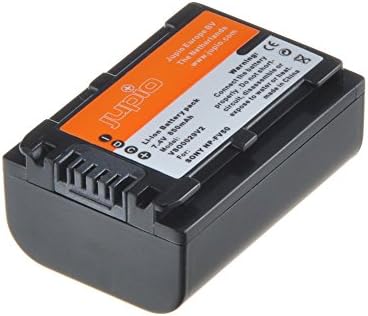 Bateria de substituição de câmera digital Jupio para Sony NP-FV50, cinza
