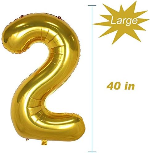 Tellpet 2022 Balões de ouro, decorações de graduação 2022, grande 2022 Balloon Gold