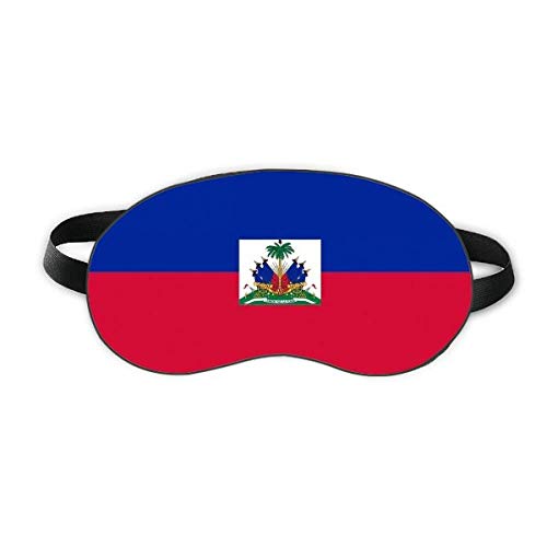 Haiti National Flag Nation America Country Sleep Eye Shield Soft Night Blindfold Shade Cover