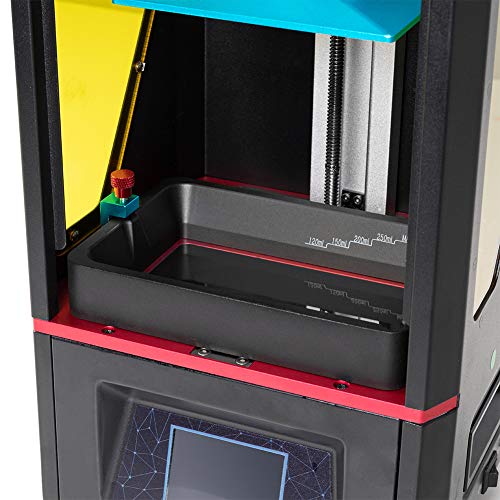 SoVol 3D Impressora resina IVA 2 Pacote de alumínio anodizado com filme FEP e anel de aço pré -instalado,