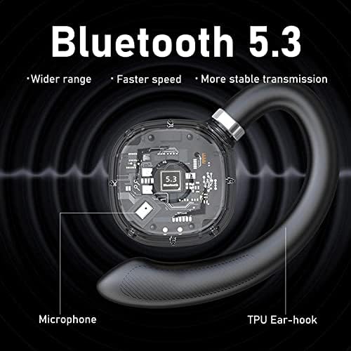 Mosonnytee fones de ouvido sem fio bluetooth wokrout fones de ouvido em fones de ouvido Bluetooth