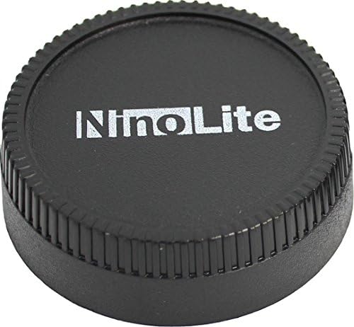 Ninolite 2 Pacote Caps de câmera para Nikon F-Mount Lente Capinha traseira e tampa do corpo
