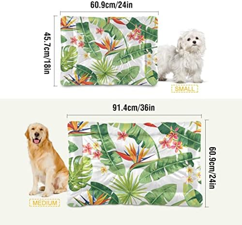 Xigua Palm folhas de cachorro Cama de gato lavável Cama de animais de estimação confortável Ultra