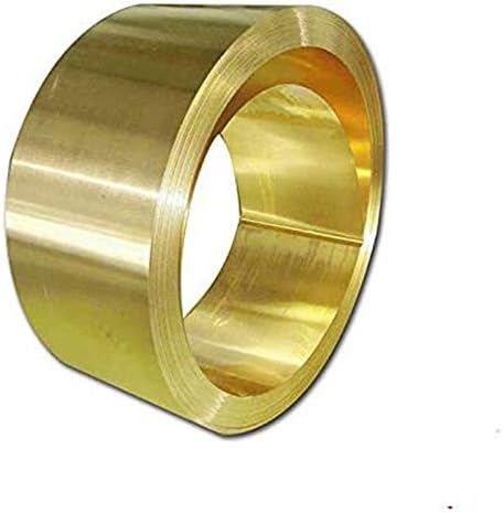 Metal Cobper Foil Brass Metal Placa fina Rolo de cobre Cu Folha de metal é ideal para artesanato de arestação de cobre Restauração de cobre Placa de latão
