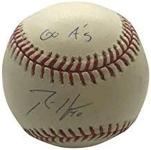 Rich Harden assinou o Baseball OML autografado Go A's PSA/DNA - Bolalls autografados