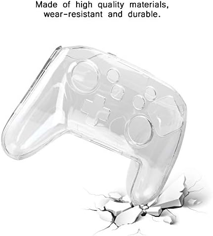 Caso de proteção de gamepad, transparente anti skid shell transparente anti skid proteção de casca de casca
