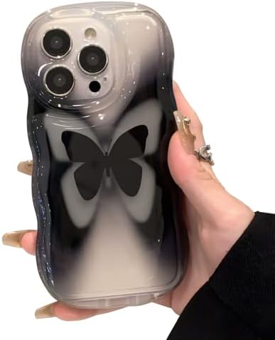 Axulimina para iPhone 13 mini case fofa floral floral urso de telefone transparente para meninas adolescentes [proteção da lente da câmera] com filme plástico bling