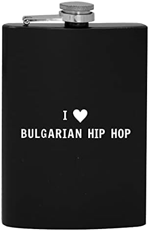I Heart Love Búlgaro Hip Hop - 8oz de quadril bebendo alcoólico