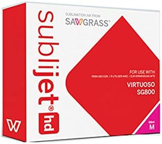 Sawgrass sublijet hd sublimação tinta sg800, cartucho de capacidade prolongado de magenta 209113