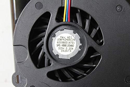 Substituição do ventilador Z-One para Toshiba Satellite L300 L305 L355 A300 A305 Série CPU Fan