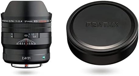 Hd pentax-d fa 21mmf2.4ed limitado dc wr lente de foco de ângulo de ângulo de ângulo ultra largo preto,