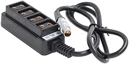 SZRMCC FFA 0s 4 pinos a 4 porta D Tap Splitter Power out Off Expansion Cable para Arri Trinity Stabilizer Focus