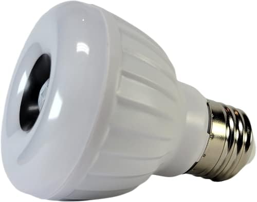 Carrismann E26 Sensor de movimento da lâmpada e sensor de luz Lâmpada LED automática Night Light Cool