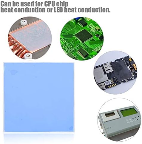 125 Silicone Thermal Pad, CPU Chip Refrigere o resfriamento de silicone condutor térmico almofada para IC SSD
