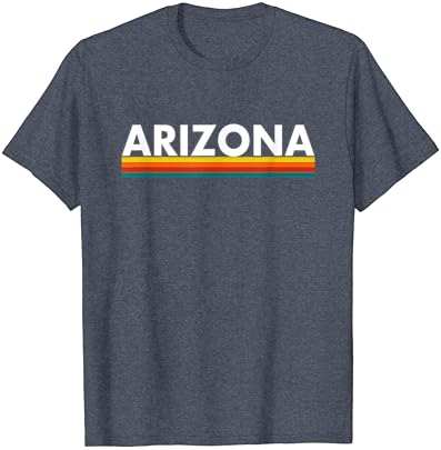 Arizona - Retro Stripes - Camiseta clássica