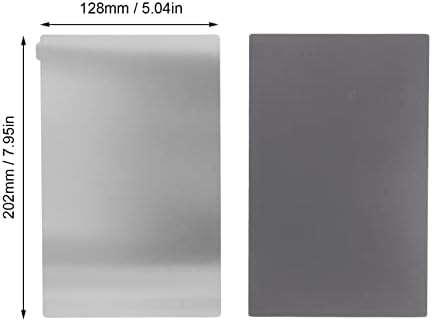 Placa de aço de mola magnética FTVogue, plataforma de aço flexível para impressora SLA e DLP 3D, base