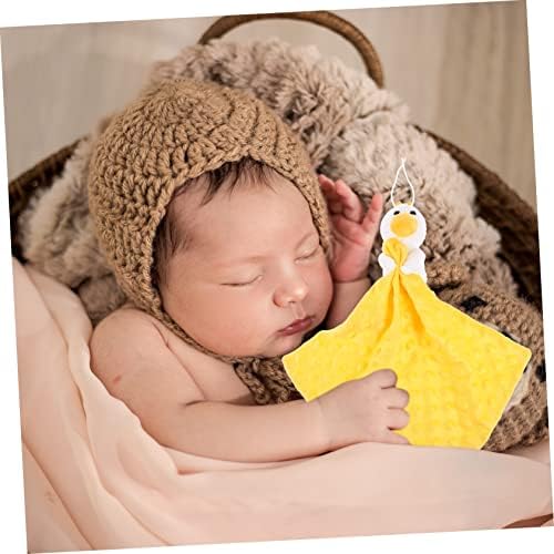 Toyandona Soothing Tooting Towel Plushie Security Cobertors para um cobertor calmante Baby Burp Cloth Security Blanket Doll