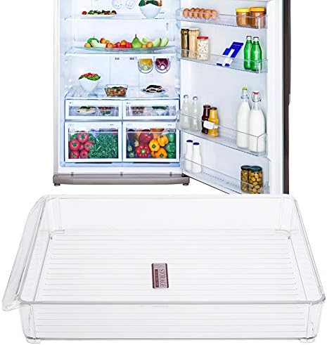 Caixa de recipiente de armazenamento de geladeira, caixa de organizador de cozinha em casa, rack de economia