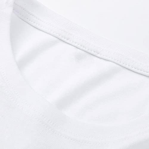 Summer outono top women manga longa conforto cor 2023 roupas algodão tripulação gola gráfica de camiseta superior
