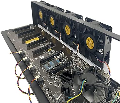 Lucbit Crypto Complete 8 GPU Mining Plate Frame Air Open Air Mining Frame com B85 Mining Mother Board