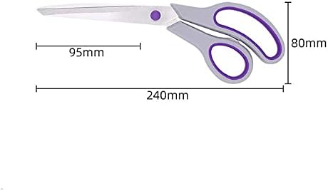 Scissors Gyjd Craft Scissors, tesoura de alfaiataria para tecido de 10 polegadas de alfaiate de 10 polegadas de