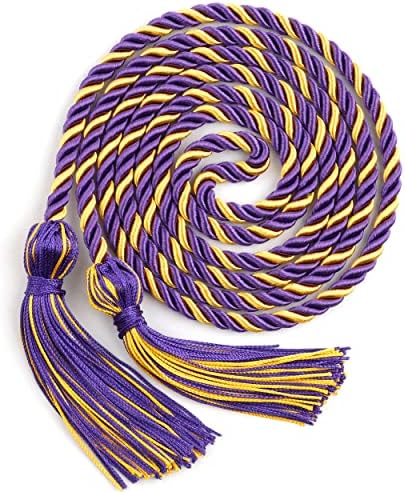 Cordos de graduação Cordos de graduação Cords Tassel Tassel Honor Cords Decoração de graduação 2023 Cordos