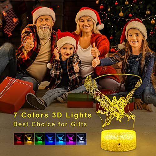 Luz noturna com tema de Harry para crianças ， Lâmpada de decoração com controle remoto de 16 cores,