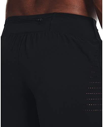 Under Armour Men Speedpocket Shorts de 5 polegadas, preto /reflexivo, 3x-Large