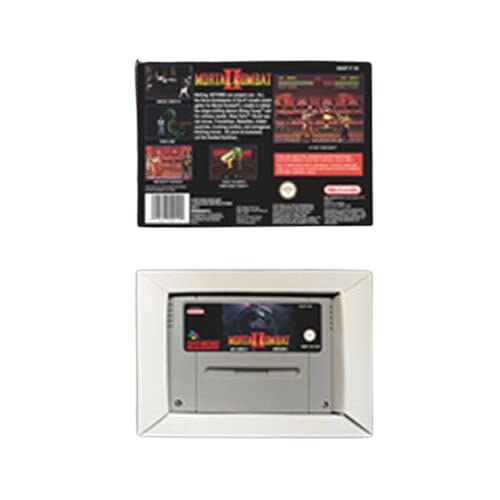 Samrad Mortal Kombat II 2 - Eur Versão Ação Cartão de jogo com caixa de varejo